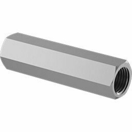 BSC PREFERRED 18-8 Stainless Steel Turnbuckle-Style Connecting Rod 2 Overall Length 3/8-24 Internal Thread 8416N59